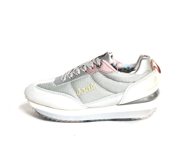 40360 PLATA Scarpa donna Anekke sneaker  running argento